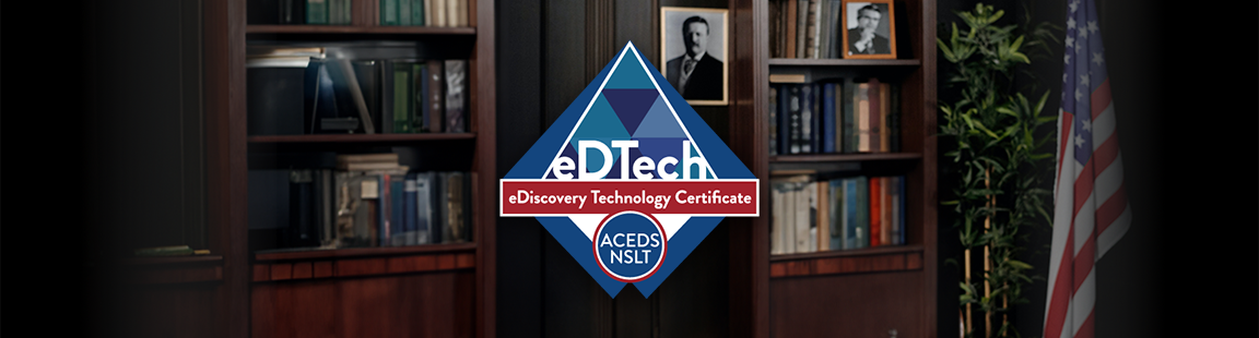 eDiscovery Certificate Banner